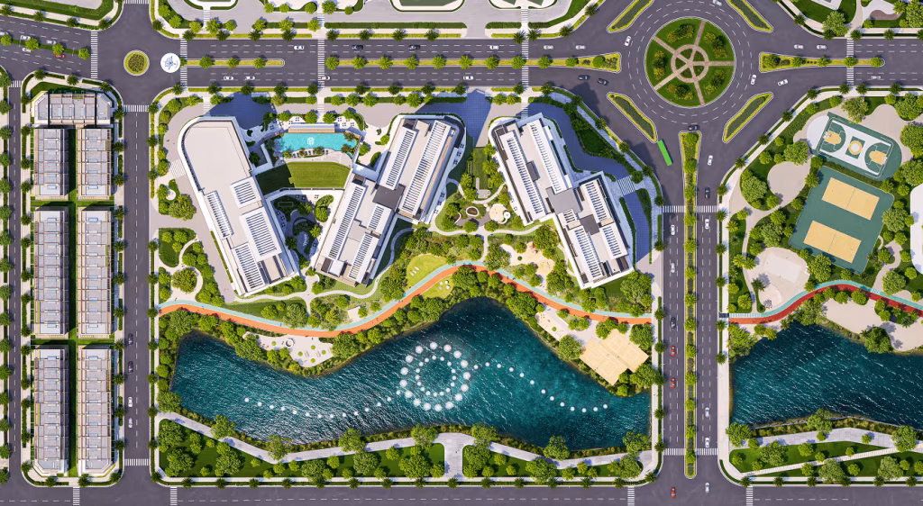 Mặt bằng tổng Masteri Cosmo Central
